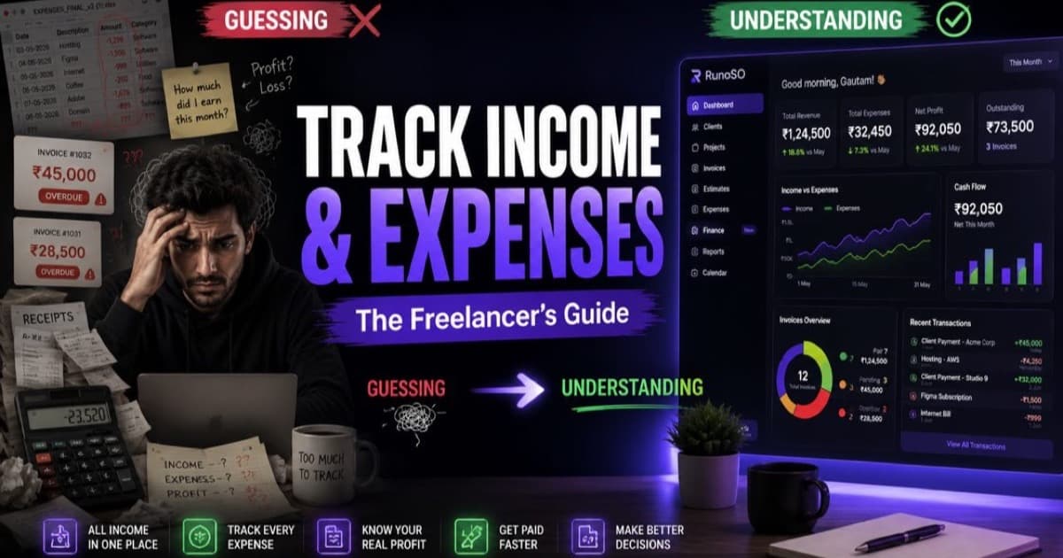 USD to INR Freelance Payments: Fees, FIRC & Invoicing — Finance guide on RunoSO Blog